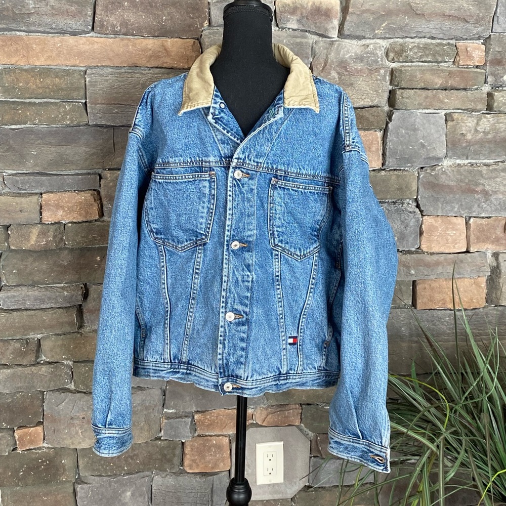 Vintage Tommy Hilfiger 1990s cotton denim jacket